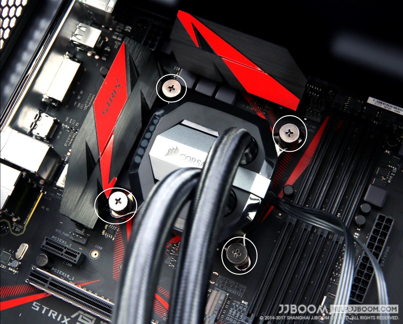 原创:海盗船H100i水冷系统的拆装方法 .jpg - 原创:海盗船H100i水冷系统的拆装方法