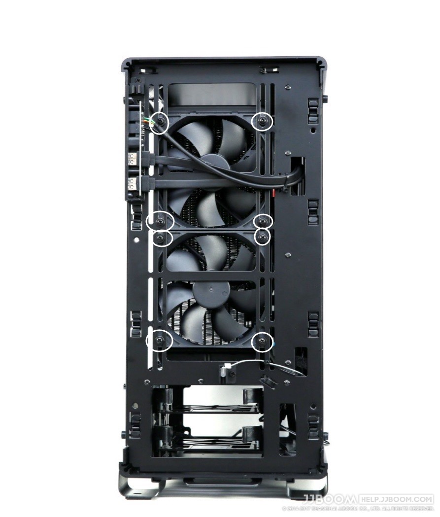 原创:海盗船H100i水冷系统的拆装方法 1 - 原创:海盗船H100i水冷系统的拆装方法